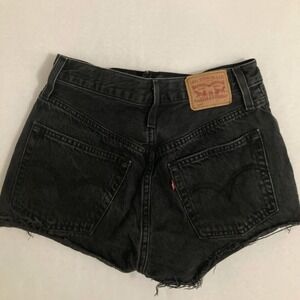 Levi's Dark Denim Jean Shorts